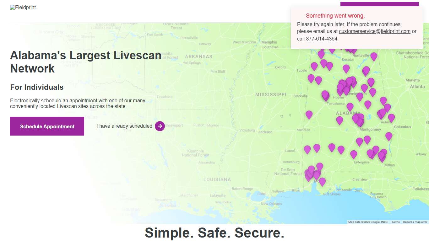 Fieldprint® Alabama